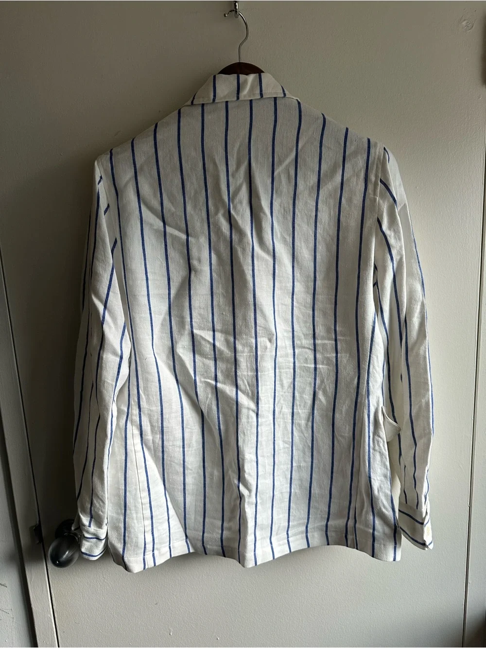 GRAIL Cifonelli White & Blue Surgeon’s Blazer Fully Bespoke by The Rake